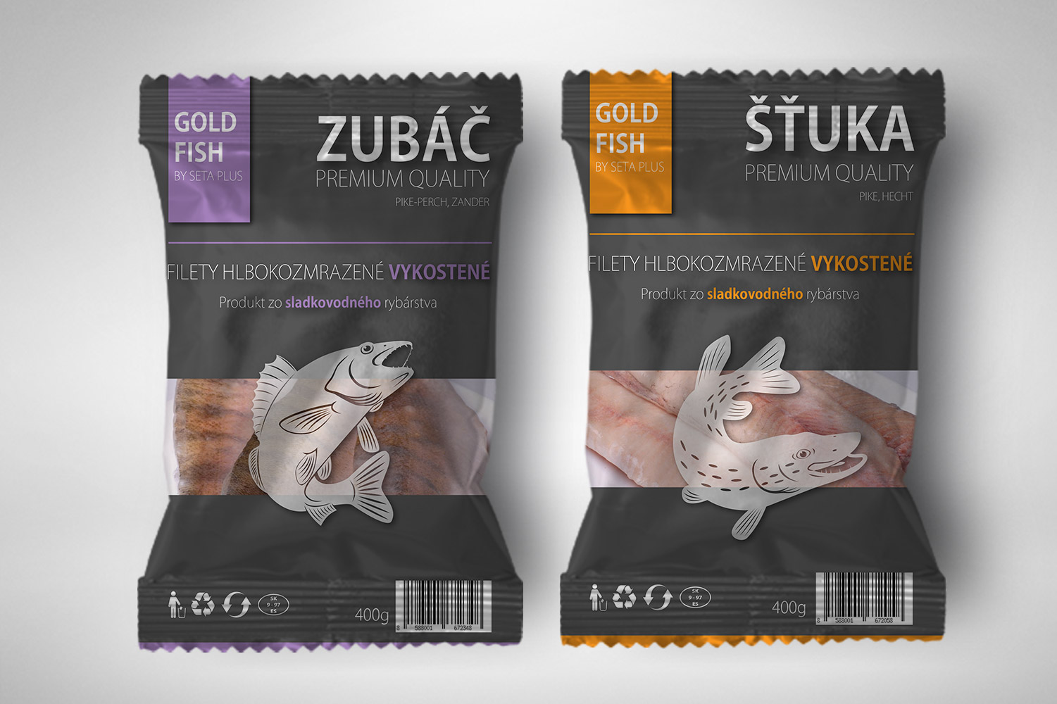 Gold Fish, packaging image