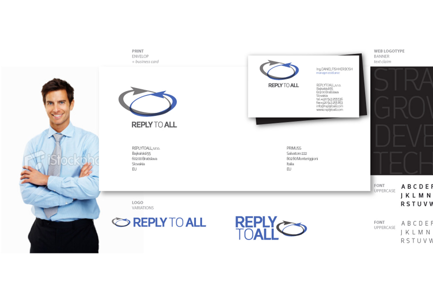 Reply to all, Corporate Identity image