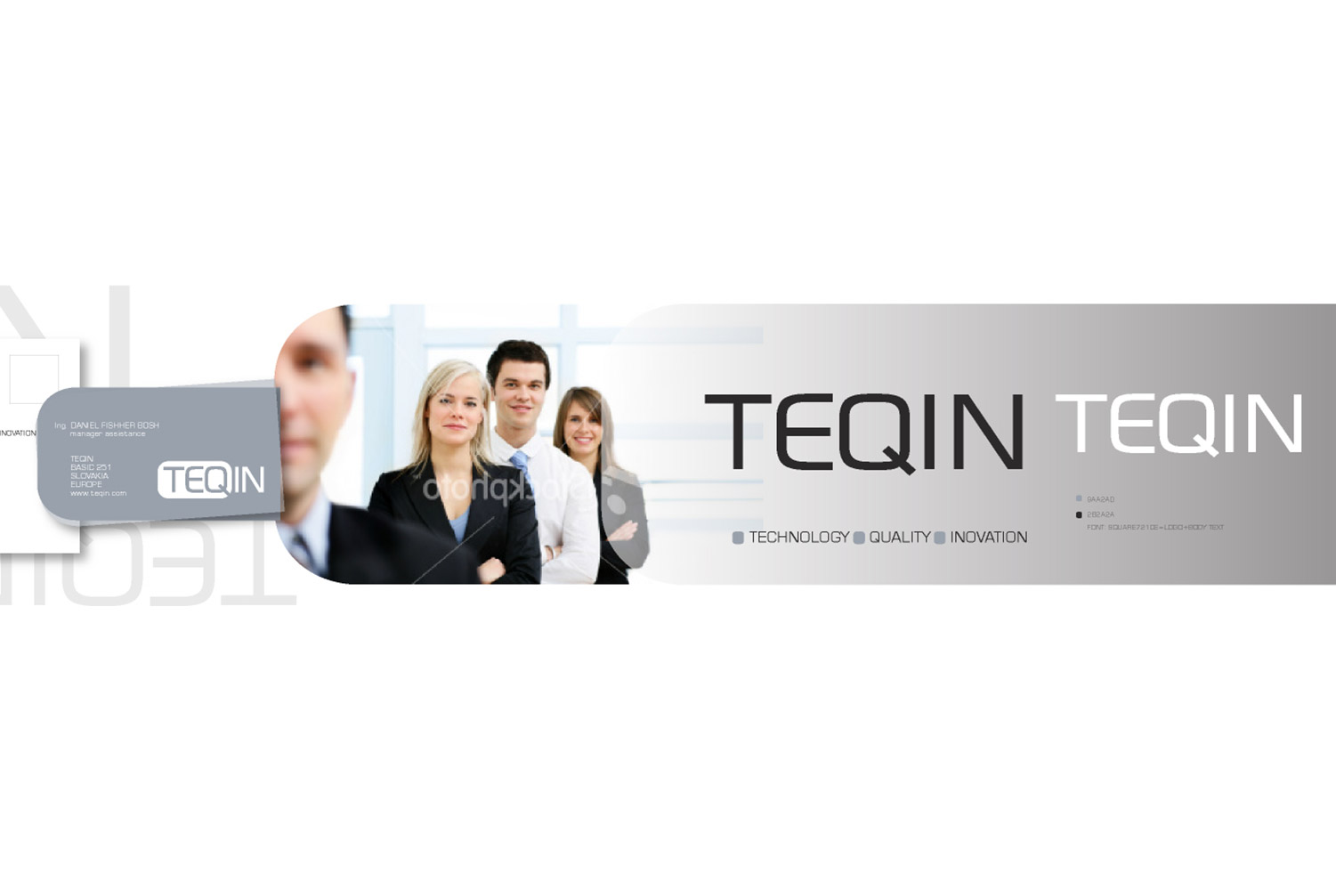 Teqin, corporate identity image